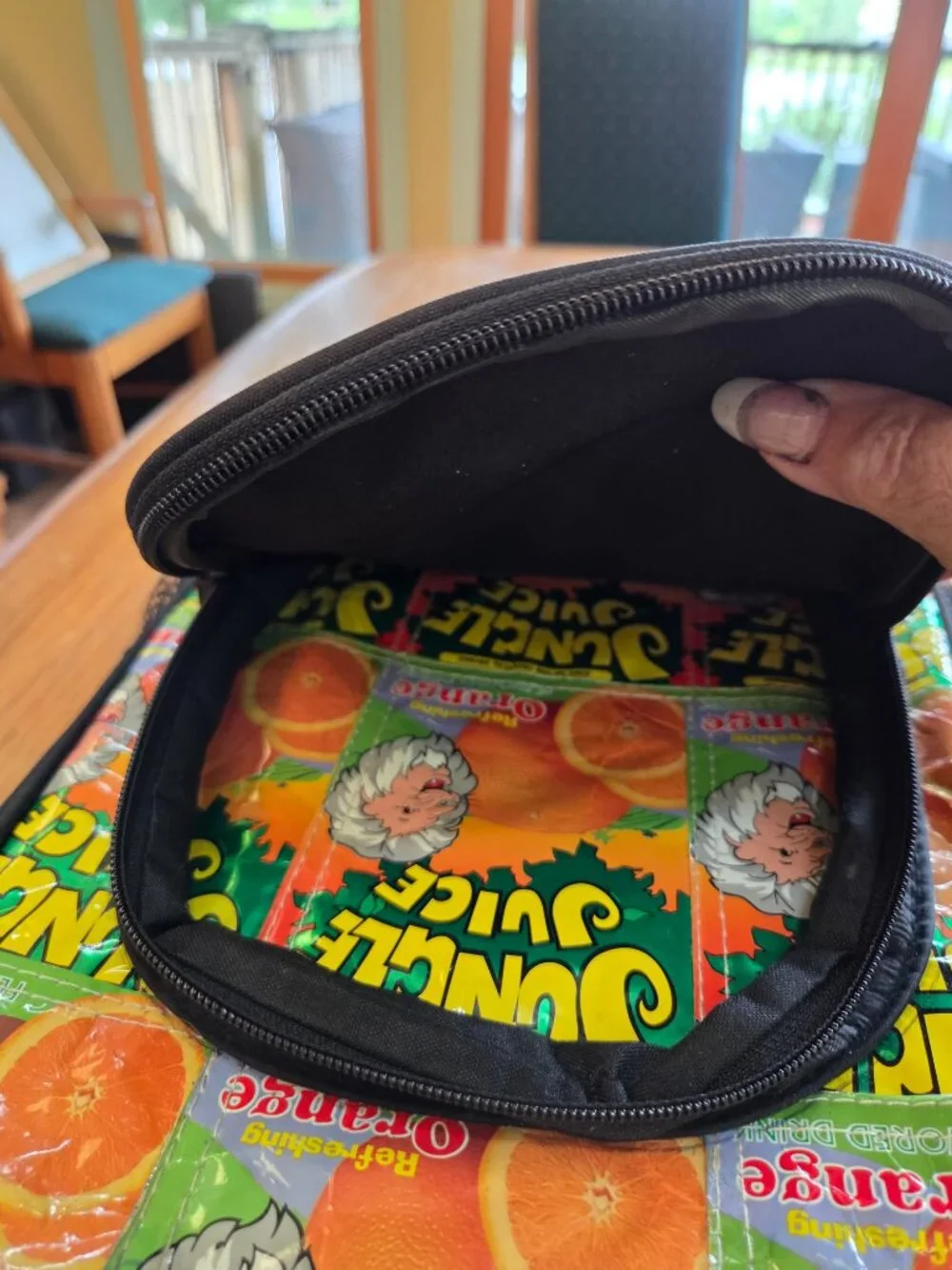 Kid's Backpack Jungle Juice Box Design, NWOT
